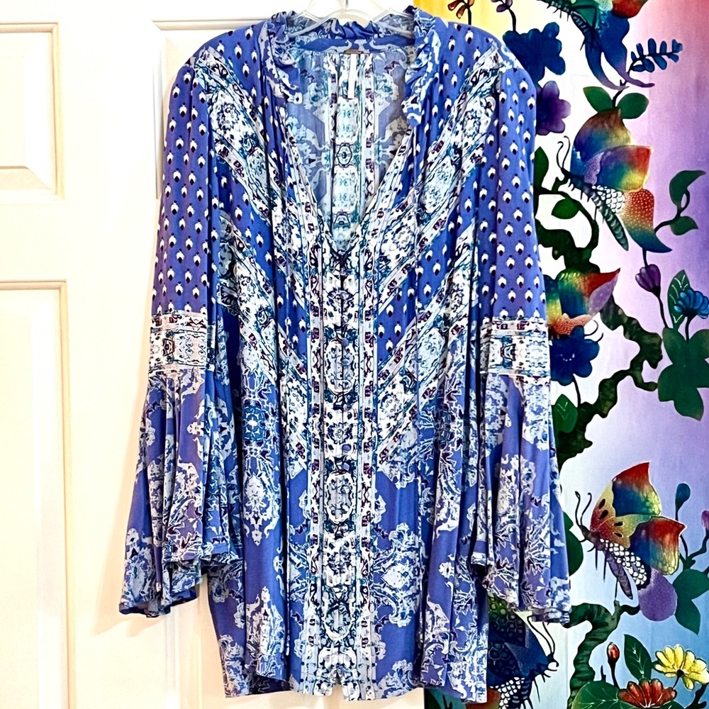 πΊπHPππΊ NWOT Free People Magic Mystery Tunic Dress - Picture 10 of 16
